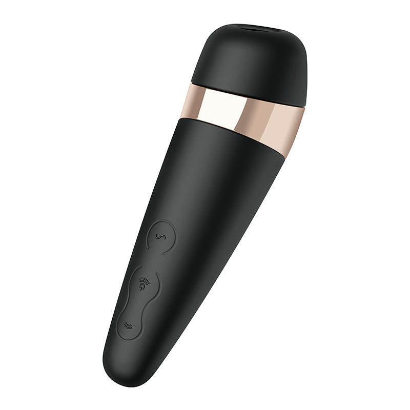 Satisfyer - pro 3+ - clitoral suction stimulator - Product front view  | Flirtybay.com.au