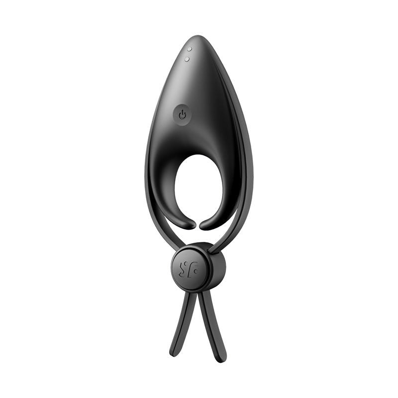 Satisfyer - sniper - cock ring - Black, Product side view  | Flirtybay.com.au
