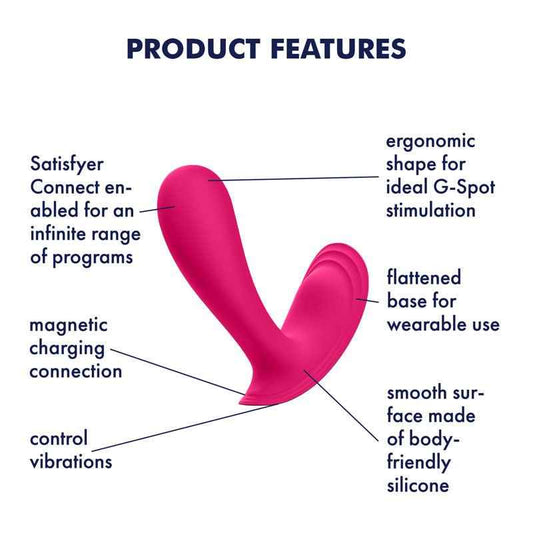 Satisfyer - Top Secret - App Controlled G-Spot Vibrator