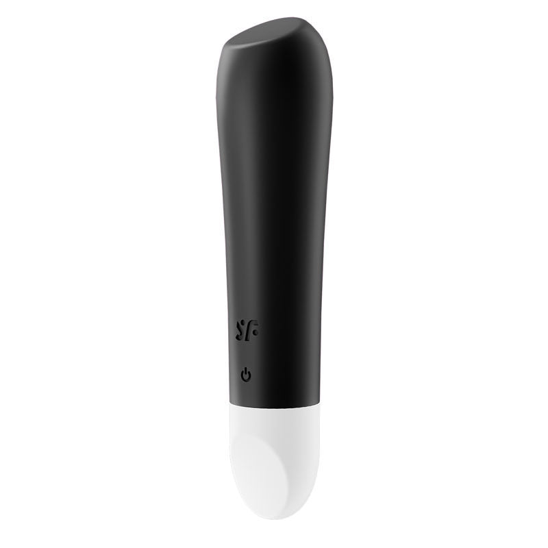 Satisfyer - ultra power bullet 1 vibrator - Black, Product front view  | Flirtybay.com.au