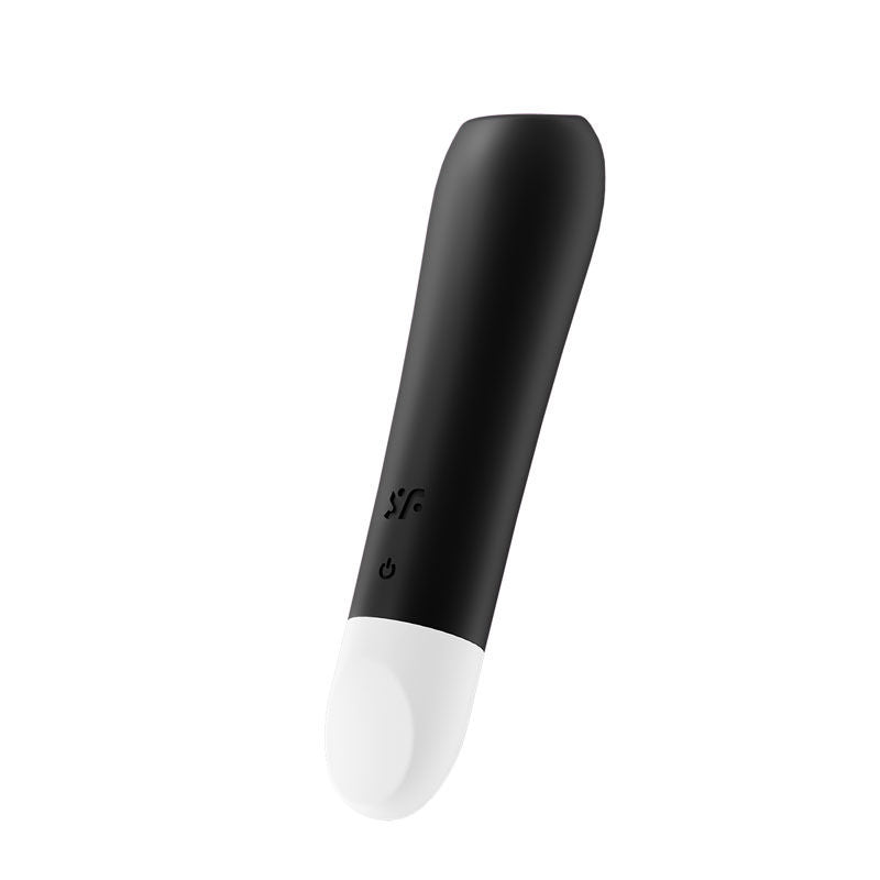 Satisfyer - ultra power bullet 1 vibrator - Black, Product side view  | Flirtybay.com.au