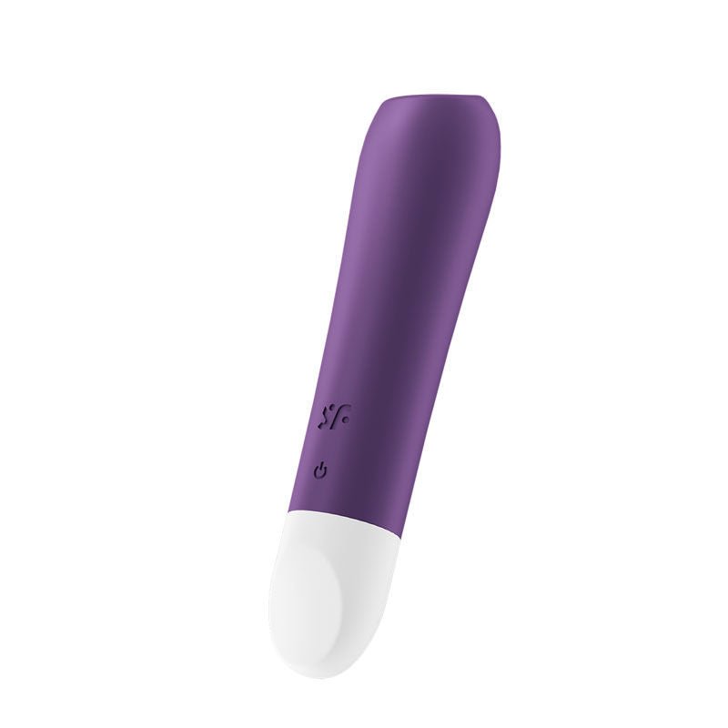 Satisfyer - ultra power bullet 1 vibrator - Purple, Product side view  | Flirtybay.com.au