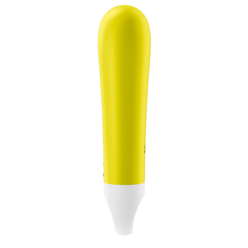 Satisfyer - ultra power bullet 1 vibrator - Yellow, Product side two view  | Flirtybay.com.au