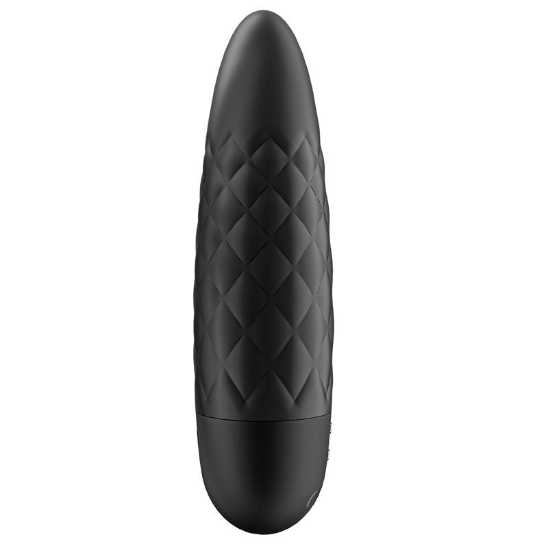 Satisfyer - ultra power bullet 5 vibrator - Black, Product front view  | Flirtybay.com.au