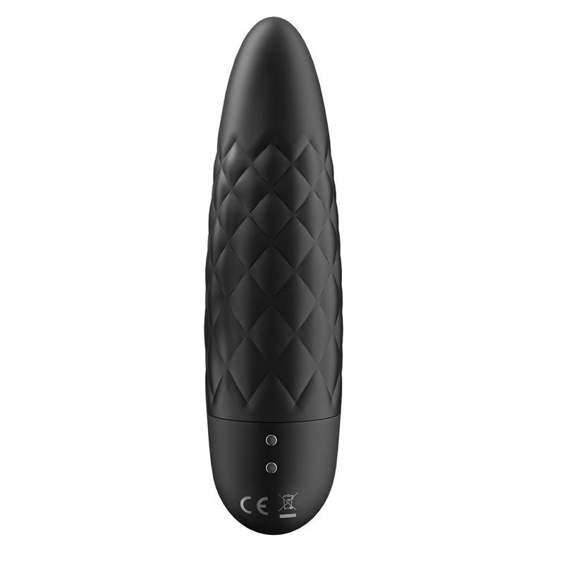 Satisfyer - ultra power bullet 5 vibrator - Black, Product side two view  | Flirtybay.com.au