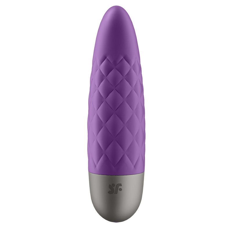Satisfyer - ultra power bullet 5 vibrator - Purple, Product front view  | Flirtybay.com.au
