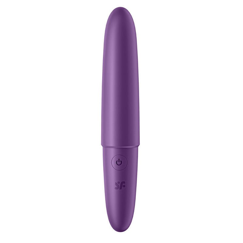Satisfyer - ultra power bullet 6 clitoral vibrator - Purple, Product front view  | Flirtybay.com.au