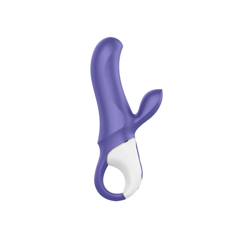 Satisfyer vibes - magic bunny - rabbit vibrator - Product side view  | Flirtybay.com.au