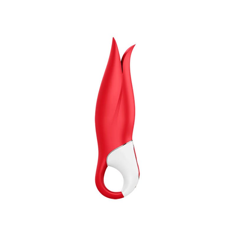 Satisfyer - vibes - power flower - g-spot and clitoral vibrator - Product front view  | Flirtybay.com.au