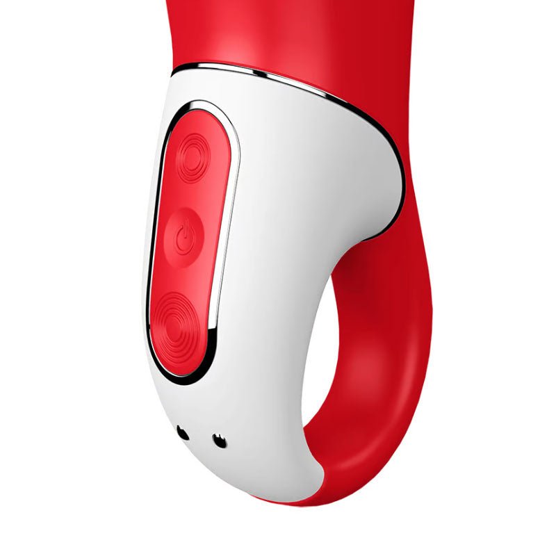 Satisfyer - vibes - power flower - g-spot and clitoral vibrator - Product top view  | Flirtybay.com.au