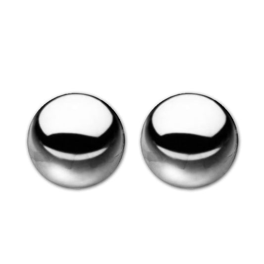 Sex & mischief 100% stainless steel balls - nipple clamps - Product front view  | Flirtybay.com.au