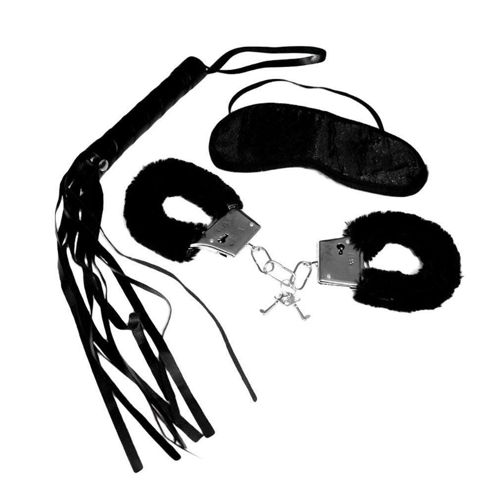 Sex & mischief - 3 piece intro to s&m kit - Product top view  | Flirtybay.com.au