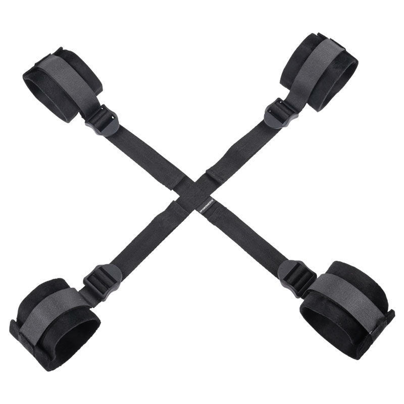 Sex & mischief - bedroom bondage - hog tie - Product front view  | Flirtybay.com.au