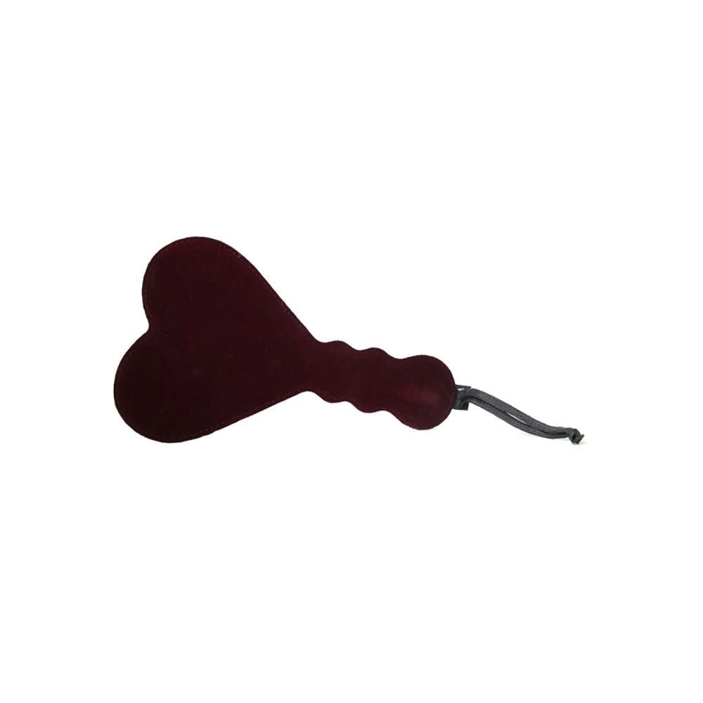 Sex & mischief - enchanted heart paddle - Product back view  | Flirtybay.com.au