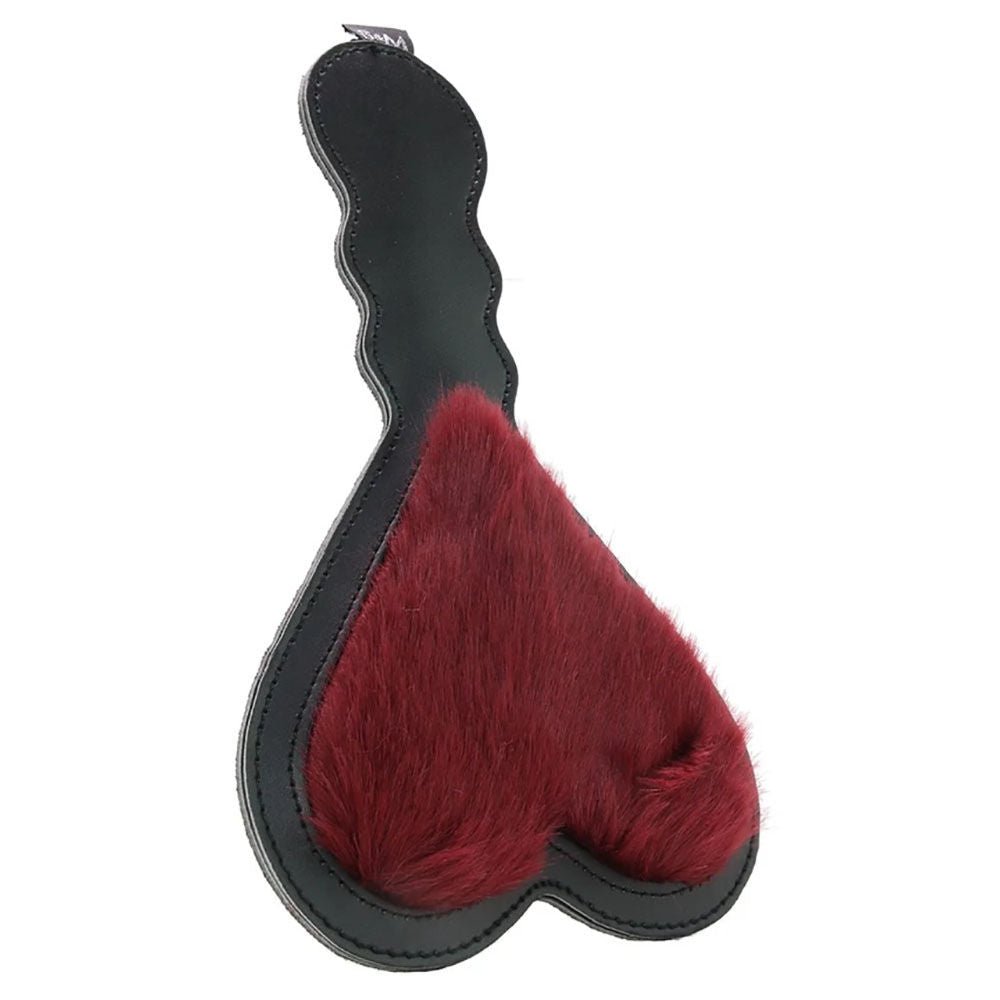 Sex & mischief - enchanted heart paddle - Product side view  | Flirtybay.com.au