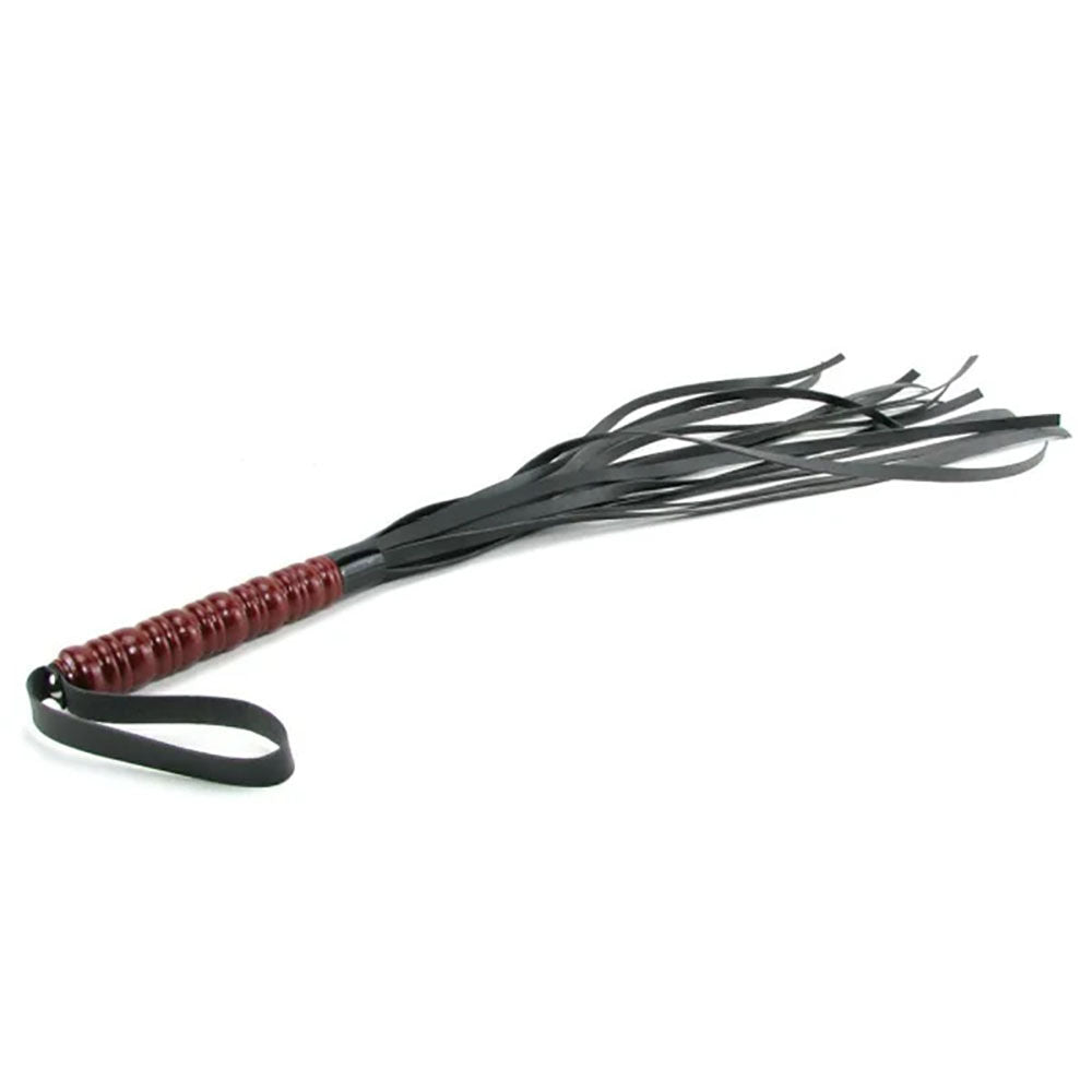 Sex & mischief - mahogany flogger - Product bottom view  | Flirtybay.com.au