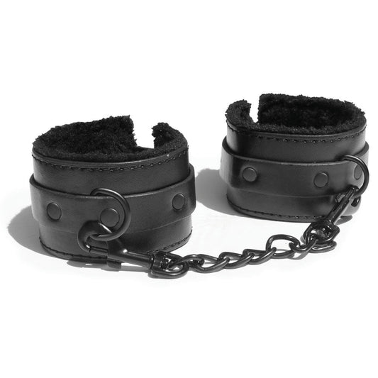 Sex & mischief - shadow fur handcuffs - Product front view   | Flirty Bay Adult Store and Sex Tools in Perth Australia