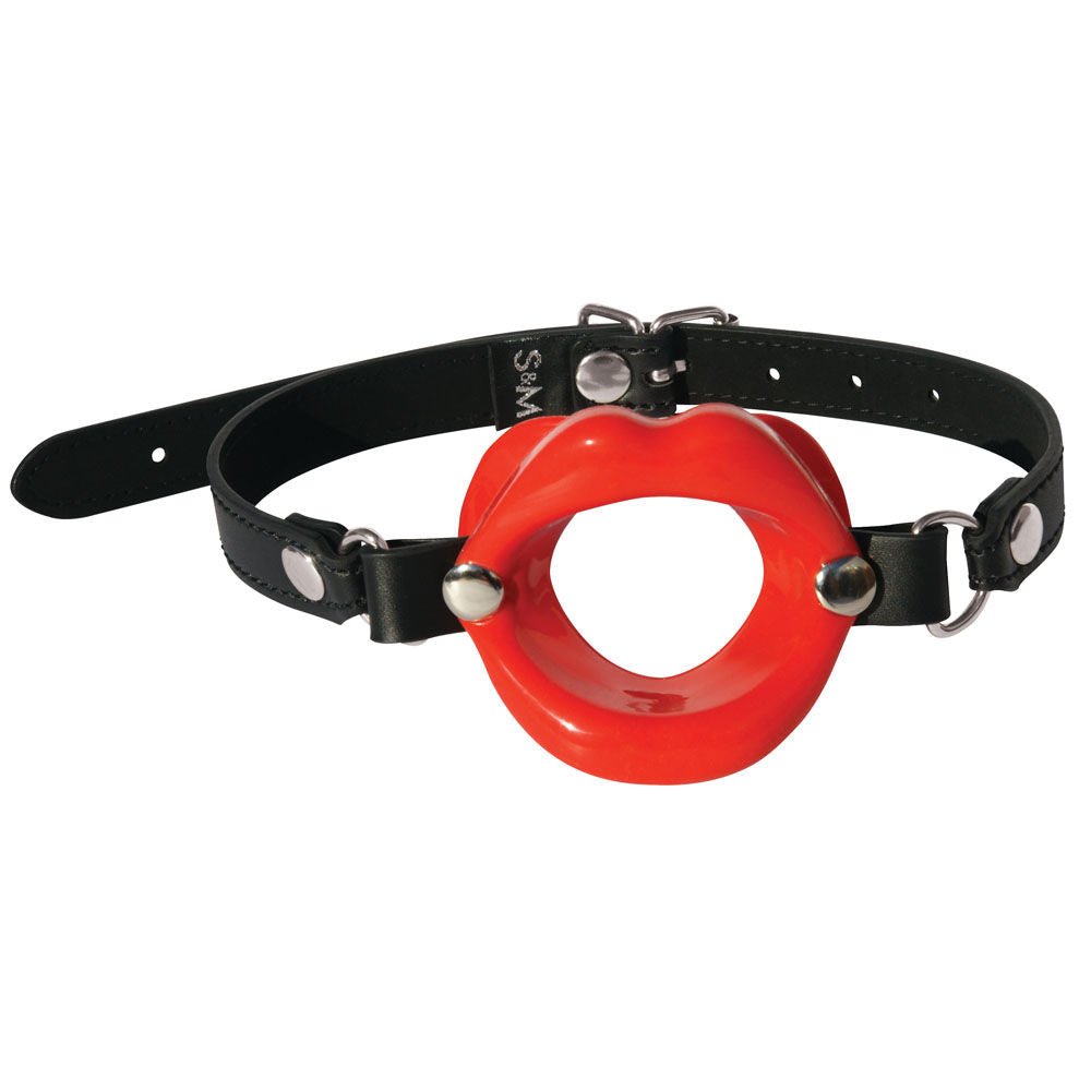 Sex & mischief - silicone lips mouth gag - Product front view  | Flirtybay.com.au