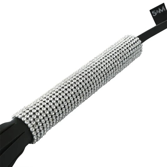 Sex & mischief - sparkle flogger - Product top view  | Flirtybay.com.au