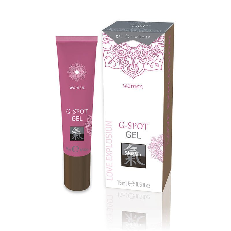 Shiatsu g-spot gel - Product front view and box front view | Flirtybay.com.au