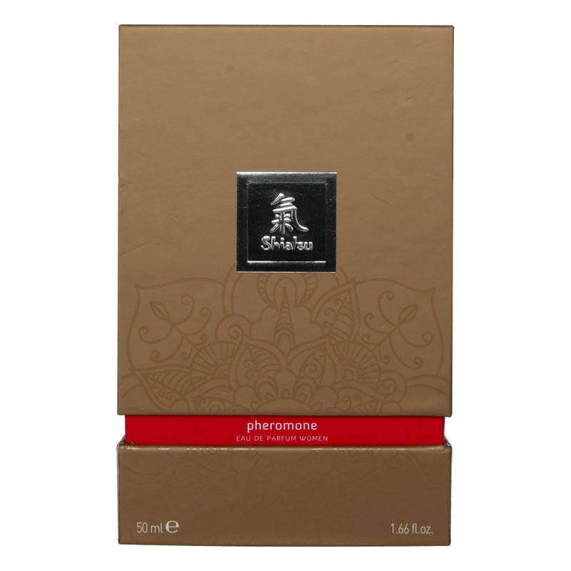 Shiatsu - pheromone eau de parfum - women -  box front view | Flirtybay.com.au