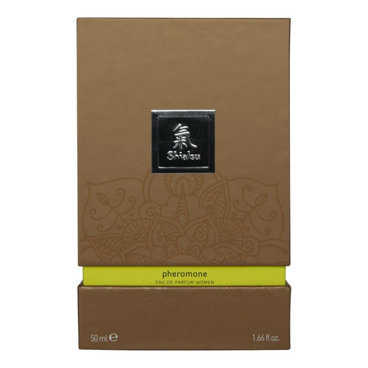Shiatsu - pheromone eau de parfum women - lime -  box front view | Flirtybay.com.au