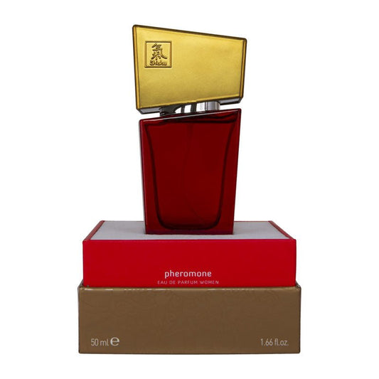 Shiatsu - pheromone eau de parfum - women - Product front view and box front view | Flirtybay.com.au