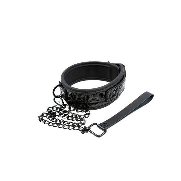 Sinful - bondage collar - Product front view  | Flirtybay.com.au