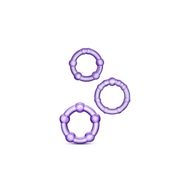 Stay hard - beaded cock rings - Product front view  | Flirtybay.com.au