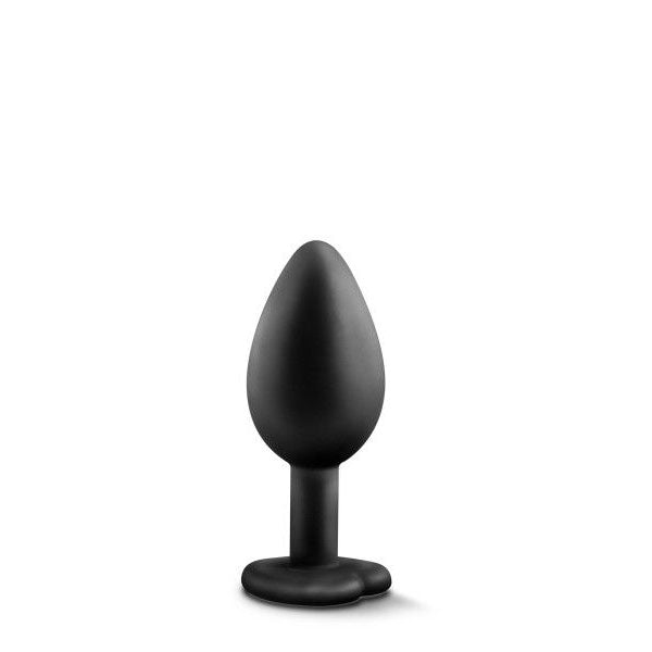 Temptasia - bling butt plug - small, Product front view  | Flirtybay.com.au