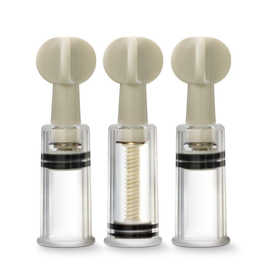 Temptasia - clitoral & nipple twist suckers - Product front view  | Flirtybay.com.au