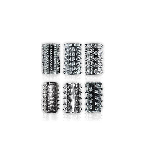 The 9's - crystalline tpr penis sleeves - Product front view  | Flirtybay.com.au