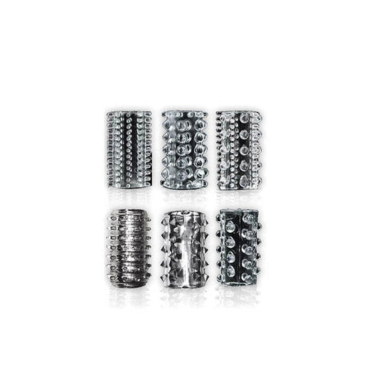 The 9's - crystalline tpr penis sleeves - Product front view  | Flirtybay.com.au