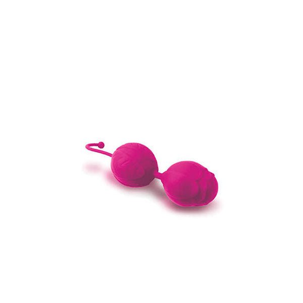 The 9's - s-kegel balls - pink, Product front view  | Flirtybay.com.au