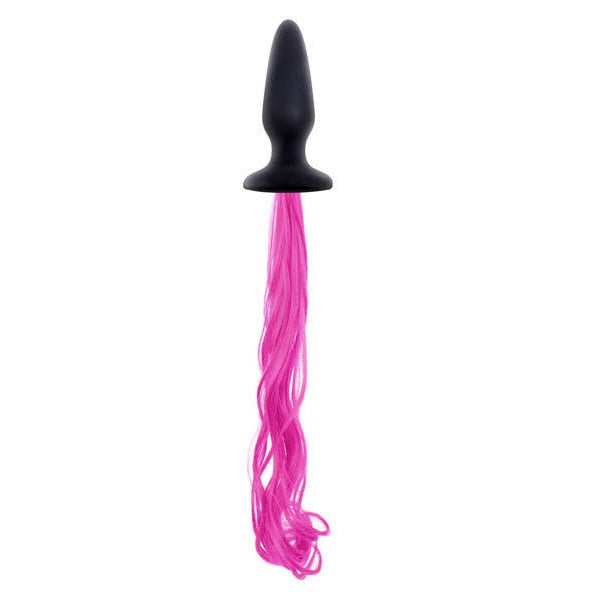 Unicorn tails - butt plug - Product front view  | Flirtybay.com.au