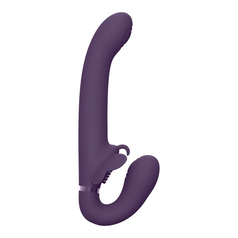 Vive - satu - strapless strap-on - Product front view  | Flirtybay.com.au