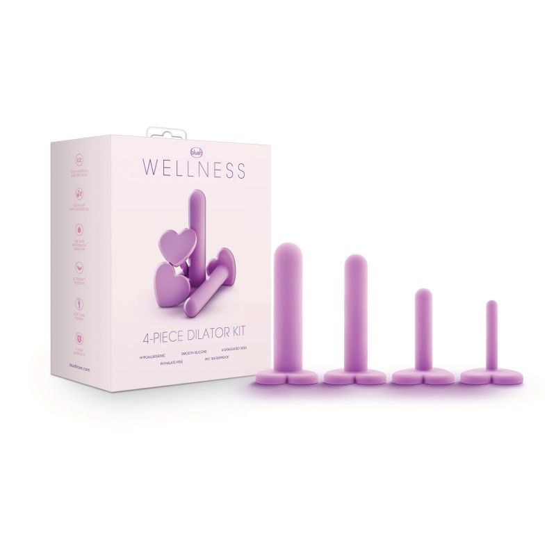 Wellness - dilator kit - Product front view and box side view | Flirtybay.com.au