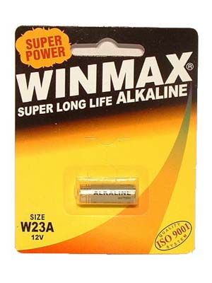 Winmax - w23a alkaline battery - Product front view  | Flirtybay.com.au