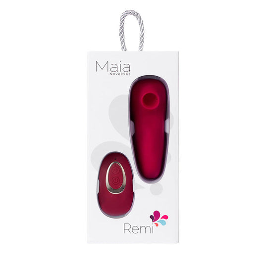 Maia Remi vibrating panties with packaging, perfect gift-ready presentation | Flirty Bay, vibrating panties, vibrating undies, sexual massager.