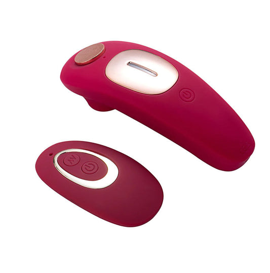 Maia Remi vibrator with wireless remote control for hands-free use and partner play | Flirty Bay, vibrating underwear, best vibrator, top rated vibrators.