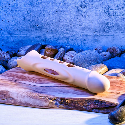 Top view of Zero Tolerance Big Boy Extender 2 inch with remote control | Flirty Bay, male sex toys in Perth Australia